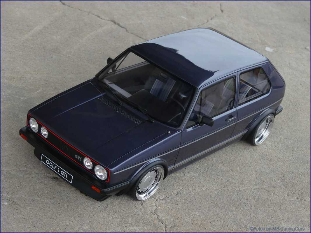1:12 Tuning VW Golf 1 GTI MK1 1.8L Pirelli mit 3tlg.Echt-Alufelgen [Pirelli]